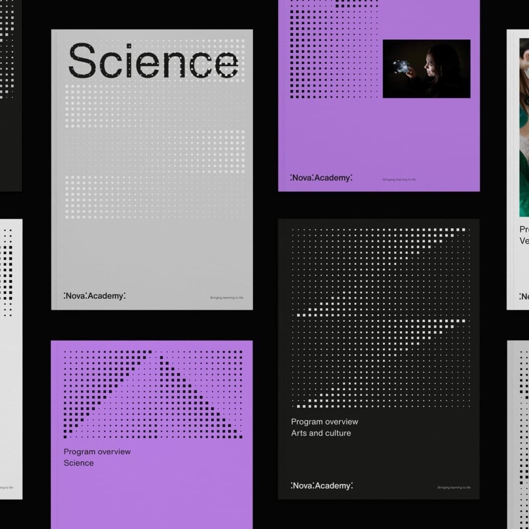 Dynamic Brand Identity For Nova Academy