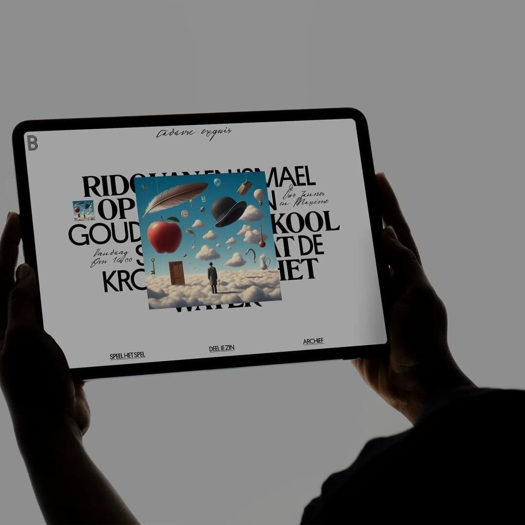 Online Word Game For Museum Boijmans Van Beuningen