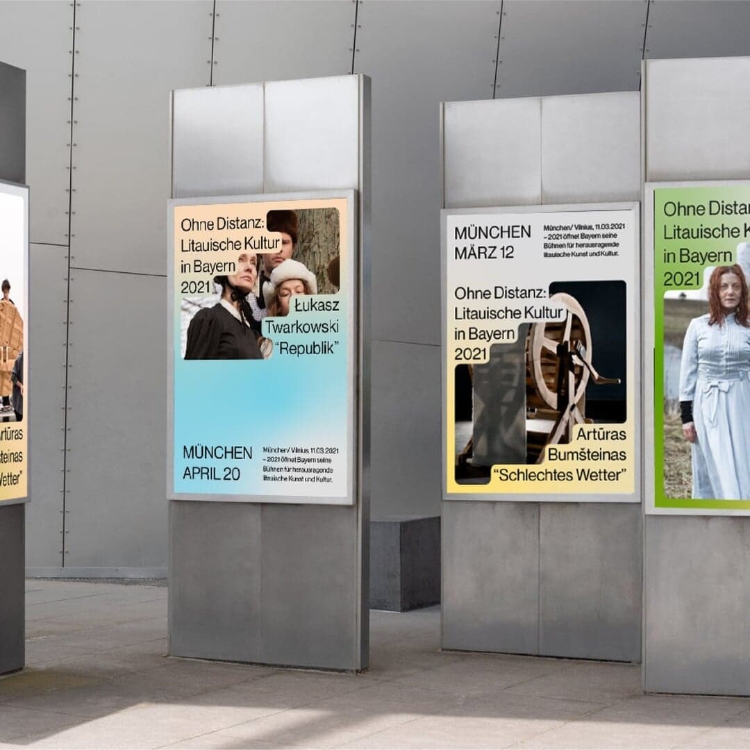 Visual Identity For Lithuanian Cultural Festival In Bavaria