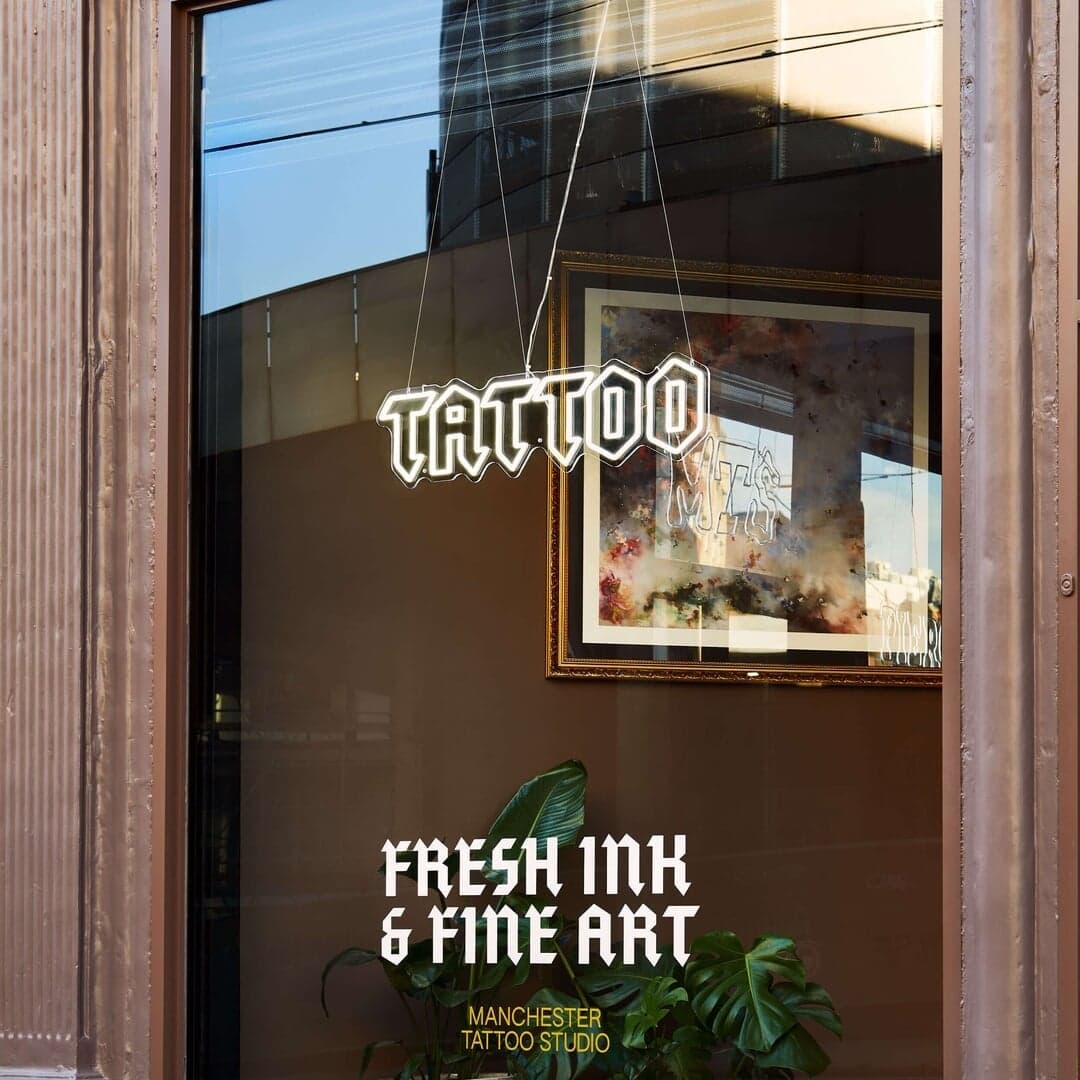 Brand And Interior Design For Manchester Tattoo Studio