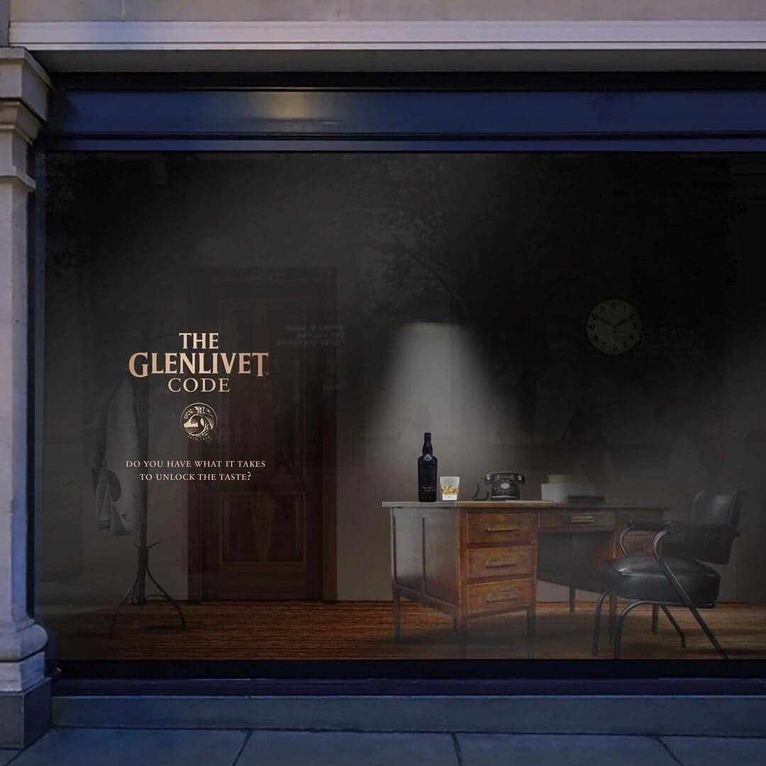 Packaging Design For The Glenlivet Code Series