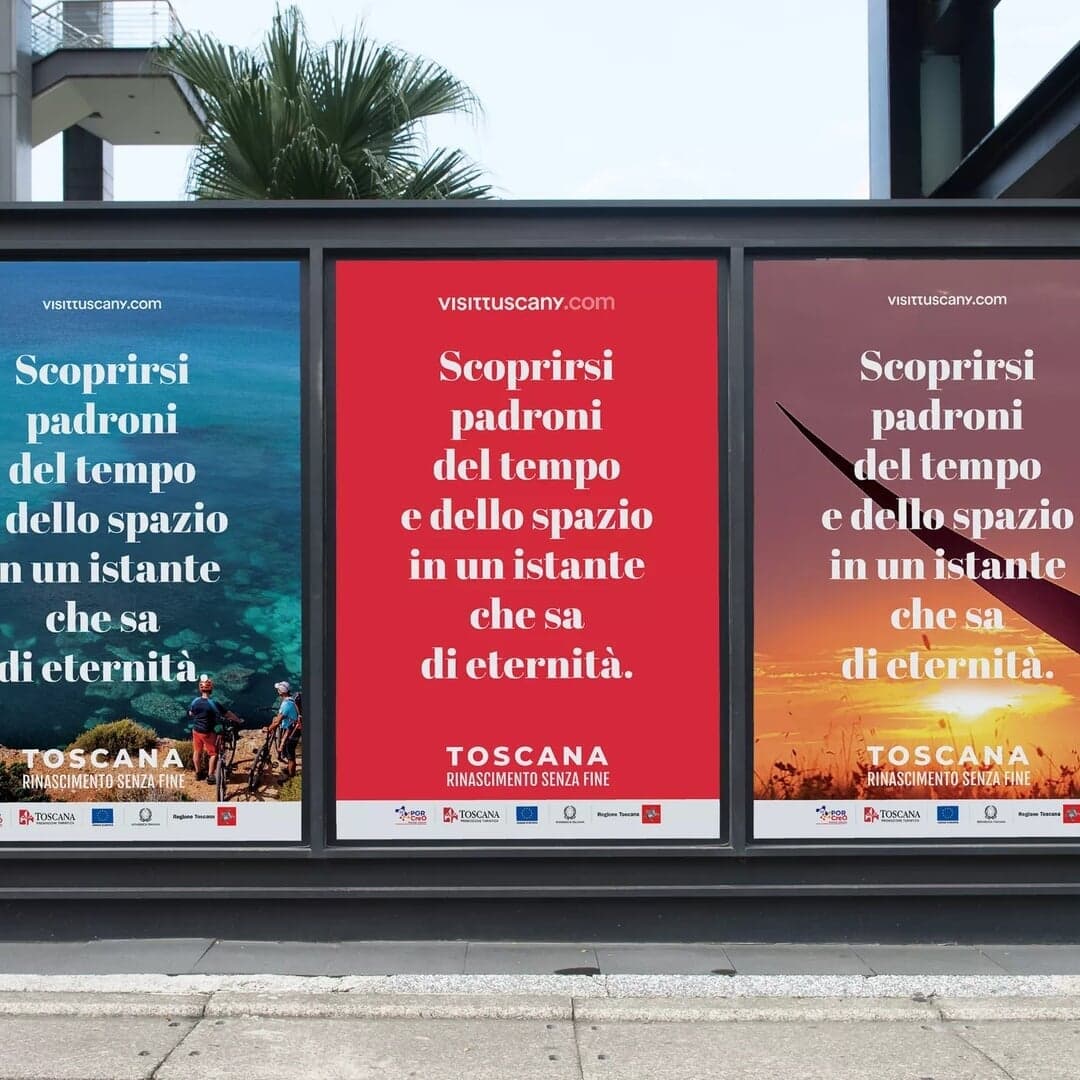 Corporate Advertising Campaign For Toscana Promozione Turistica