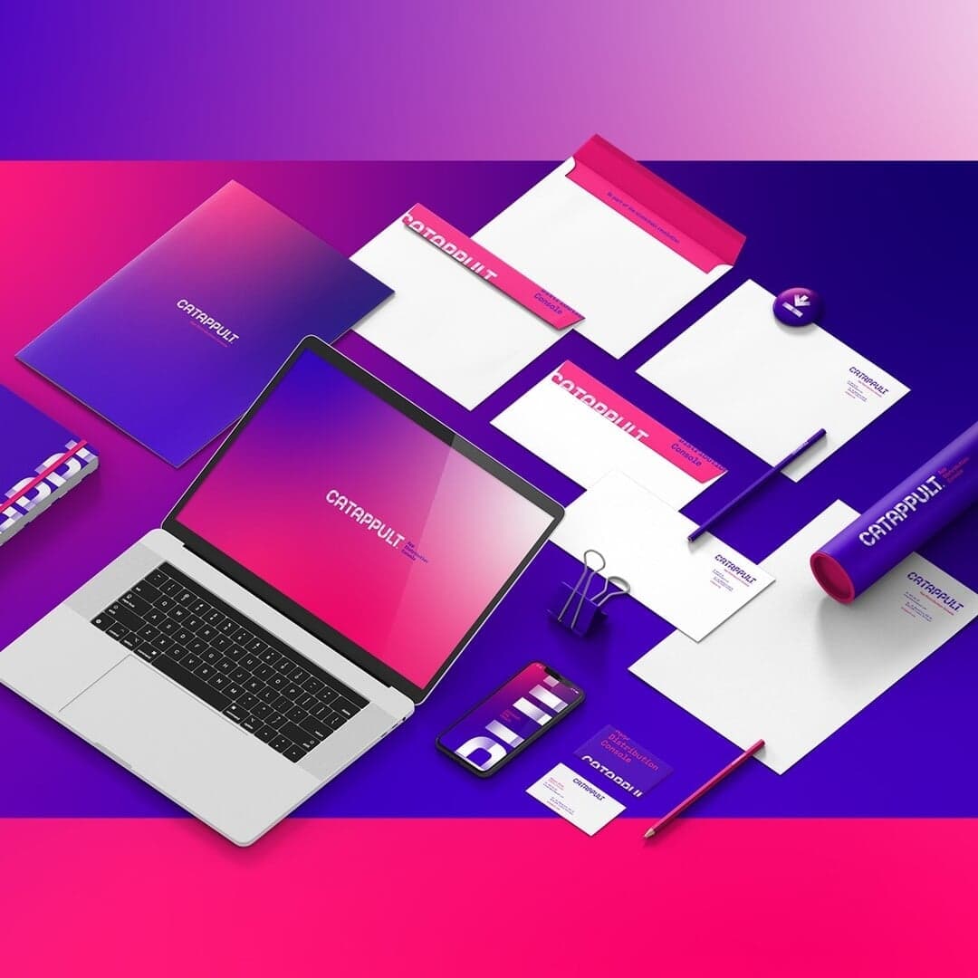 Brand Identity For Catappult App Platform