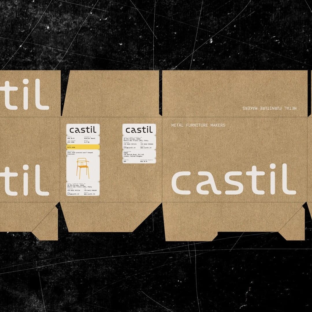 Rebranding For Castil Metal Furniture