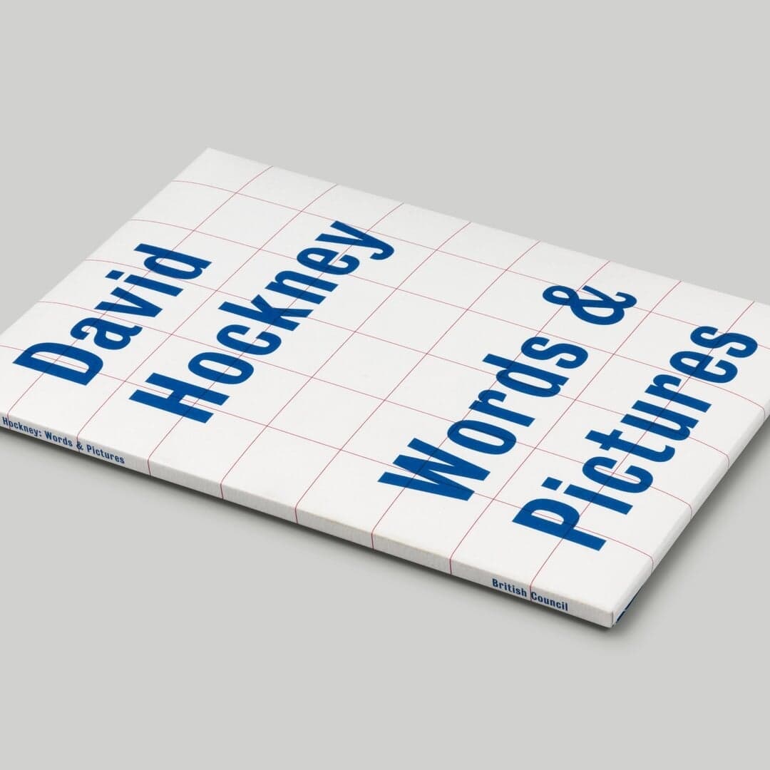Publication Design For David Hockney: Words And Pictures
