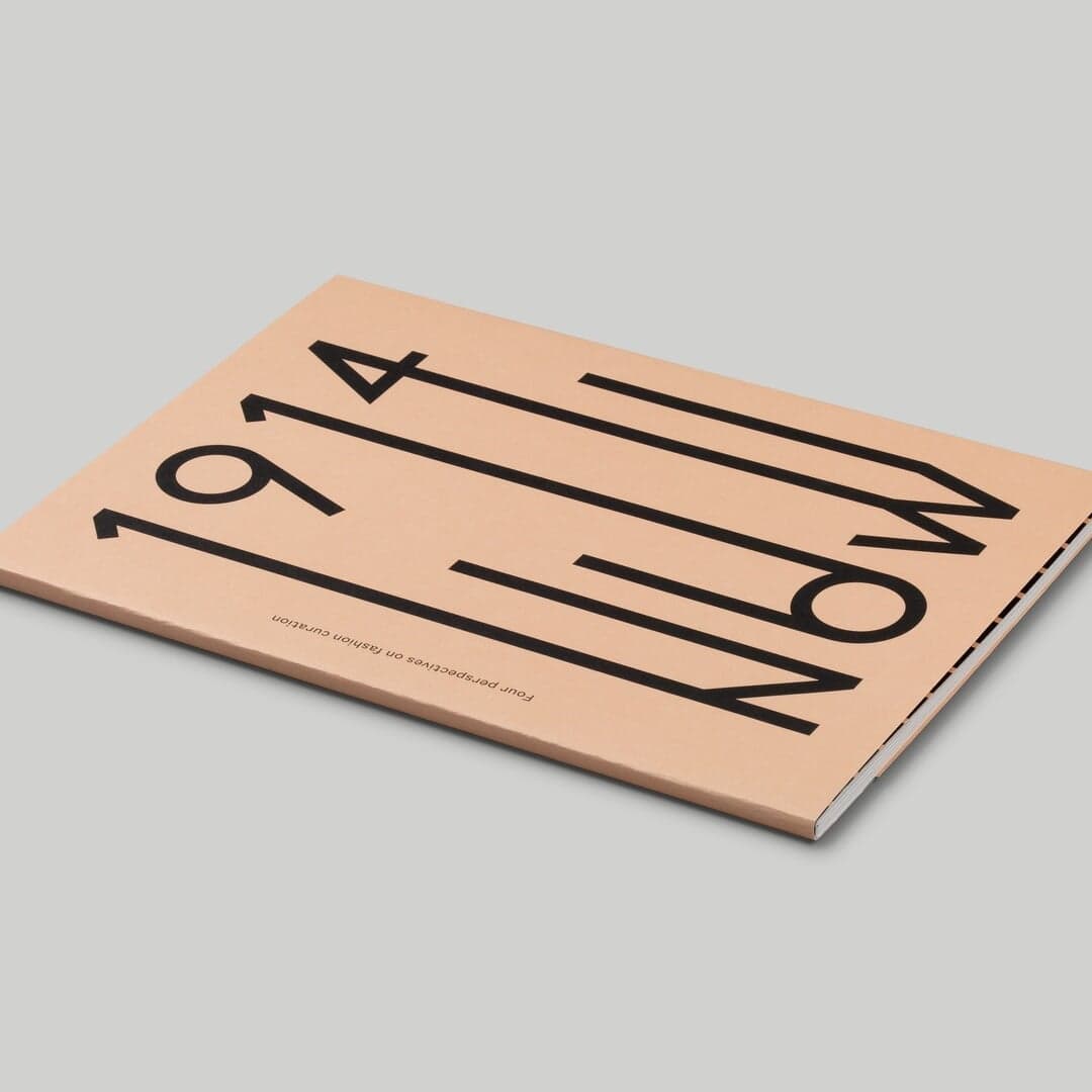 Publication And Exhibition Design For 1914 Now Fashion Installation