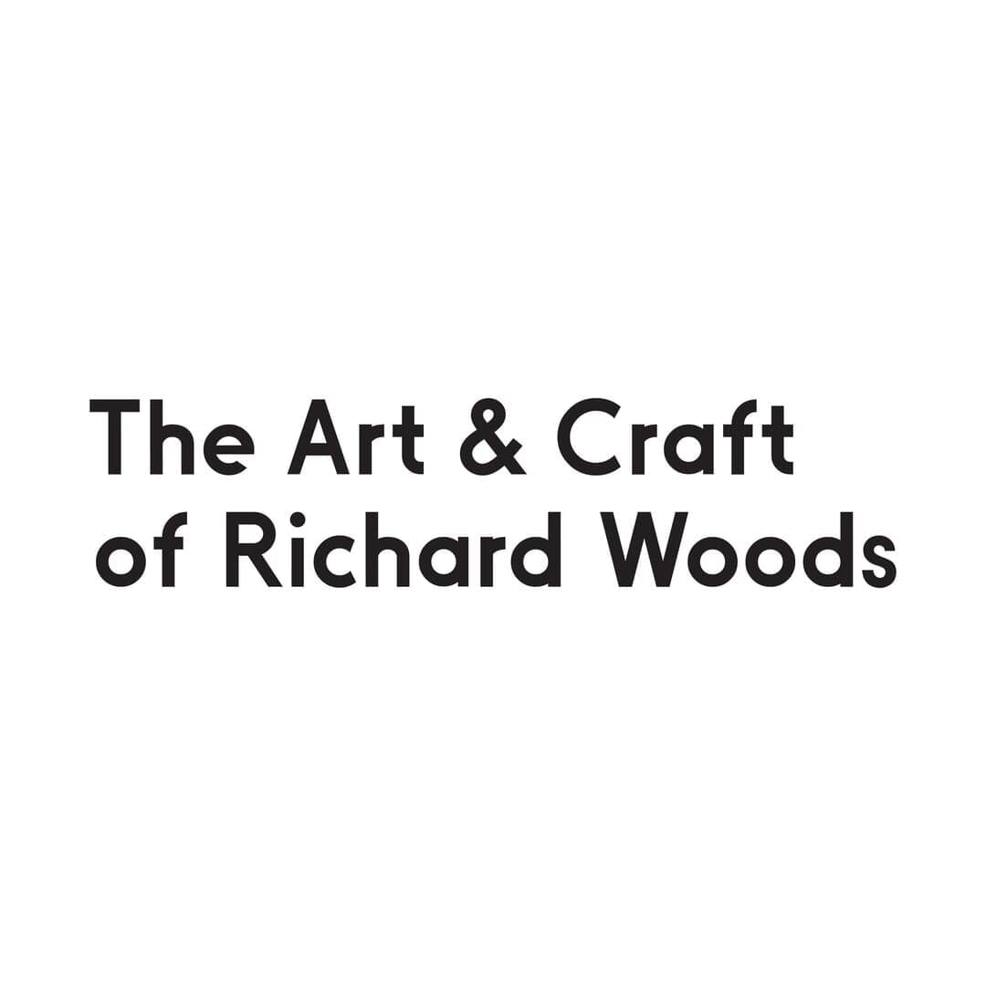 Book Design For The Art And Craft Of Richard Woods
