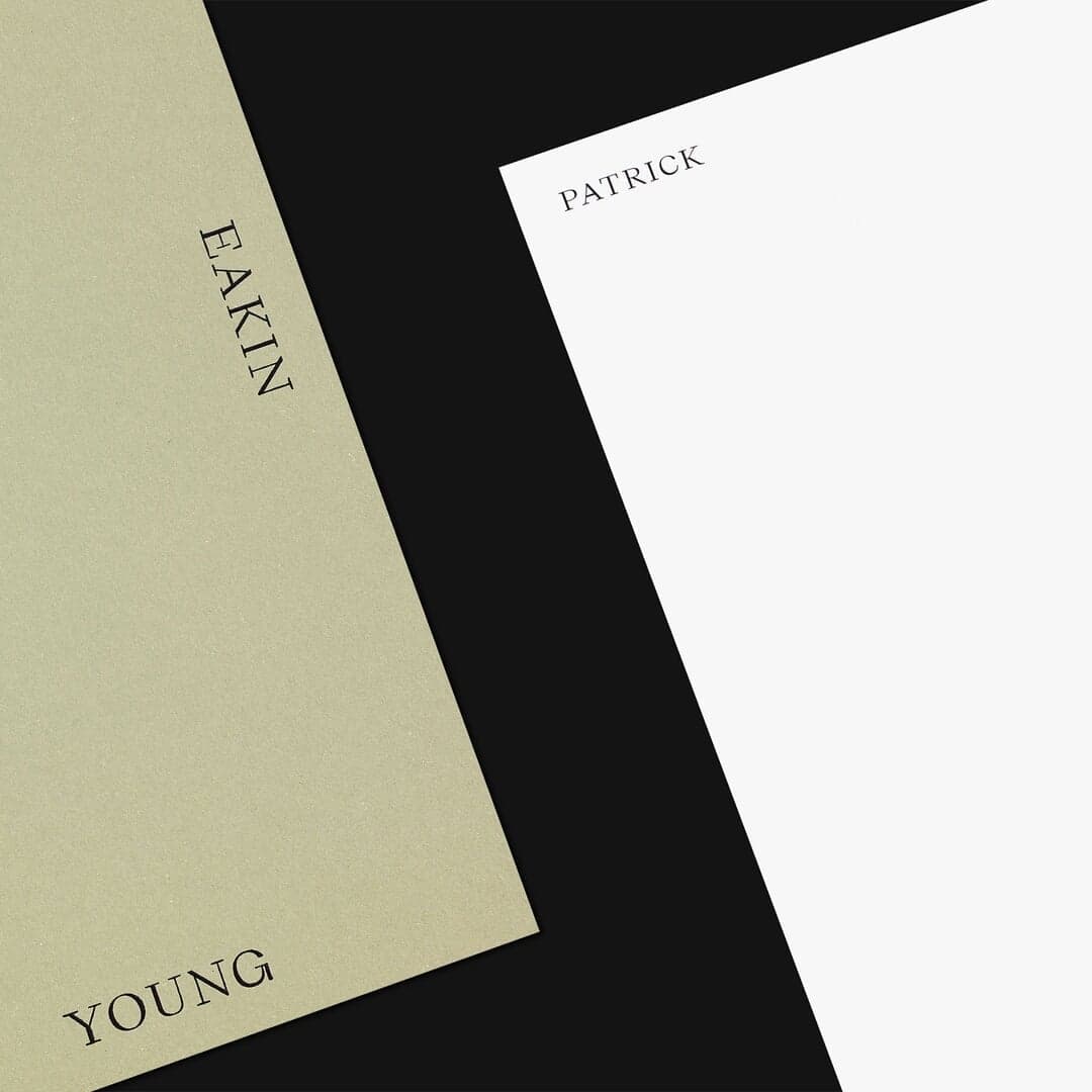 Identity And Website For Patrick Eakin Young