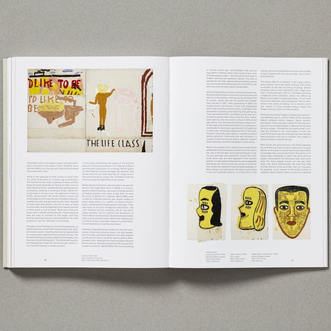 Book Design For Rose Wylie: Which One