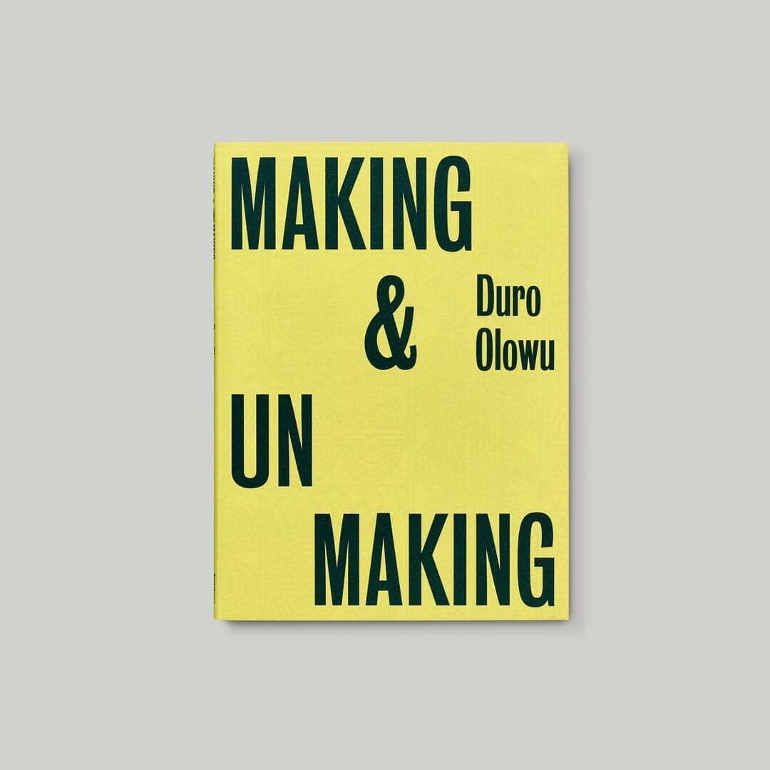 Publication Design For Duro Olowu: Making & Unmaking Exhibition