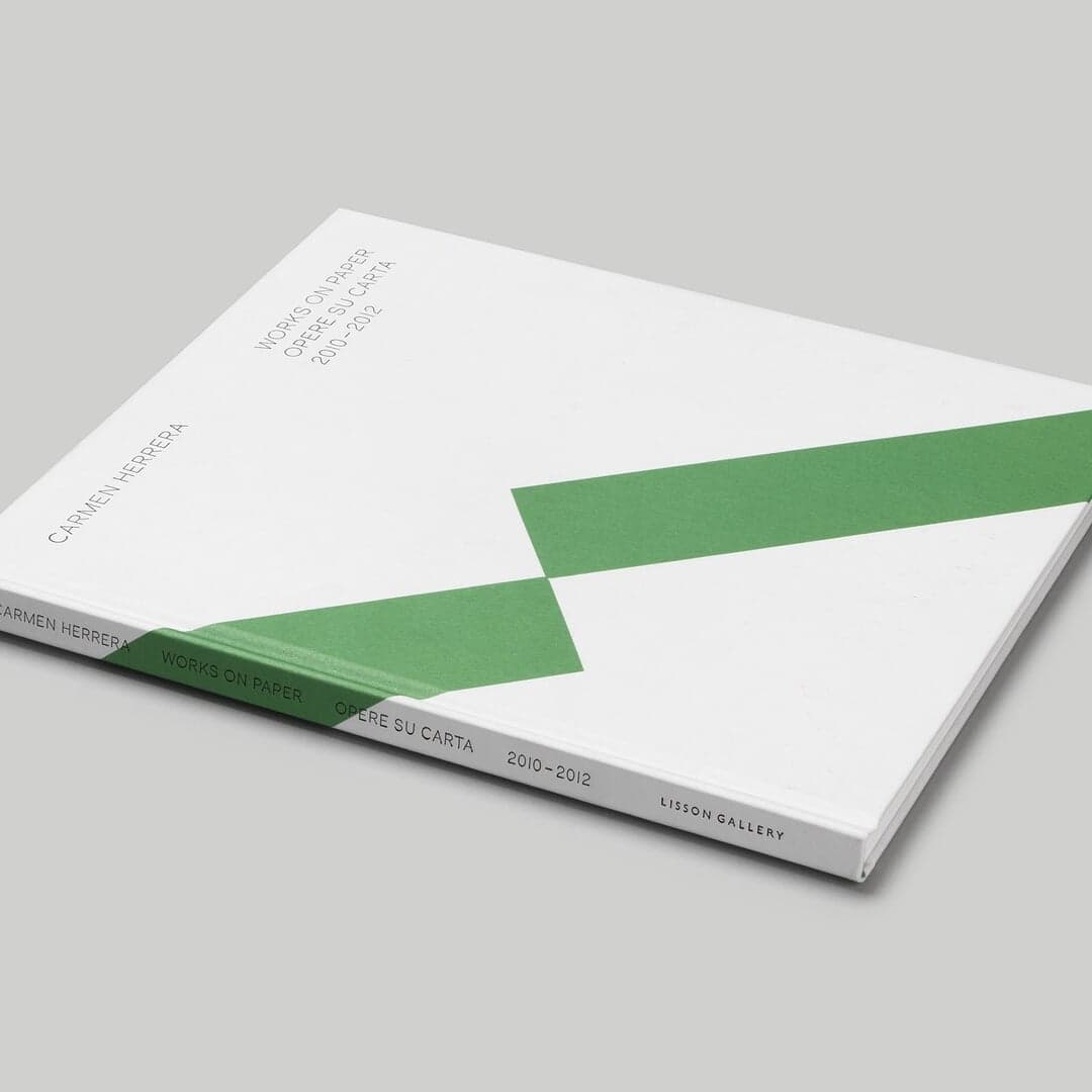 Exhibition Catalogue Design For Carmen Herrera Works On Paper