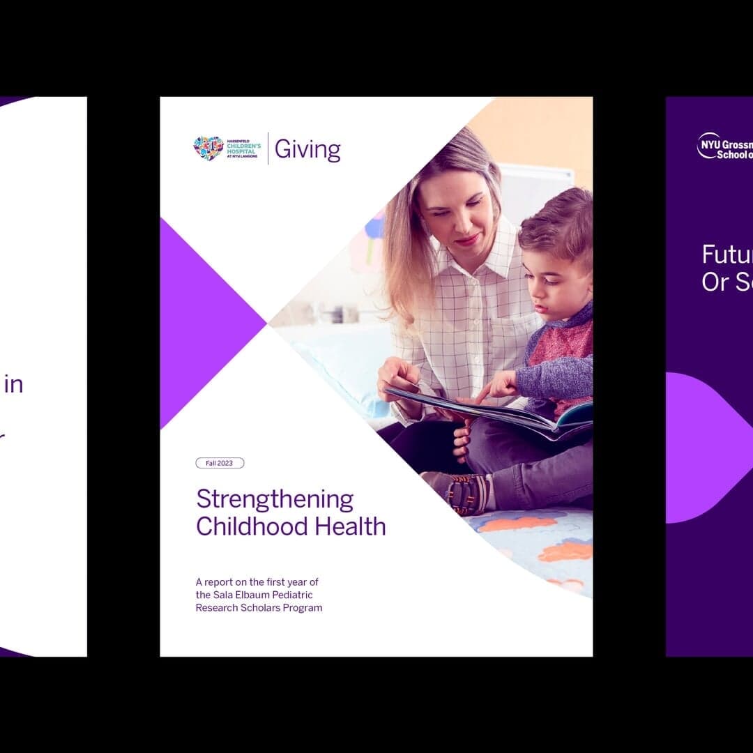 Brand Identity For Nyu Langone Health Giving