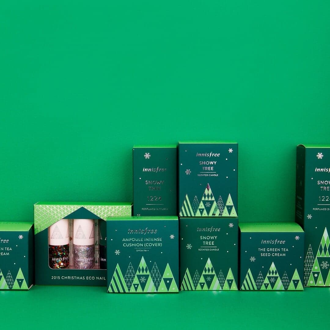 Packaging Design For Innisfree Christmas Edition