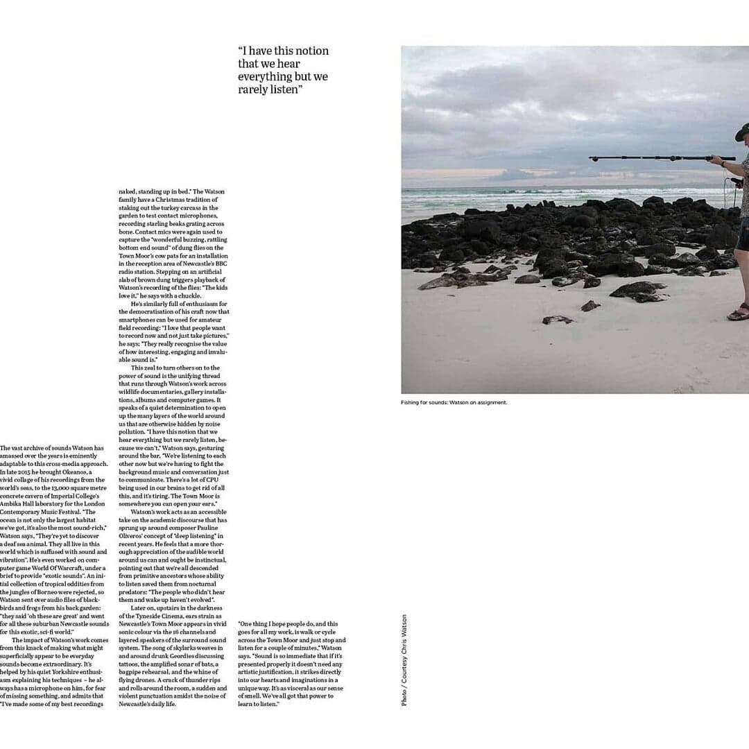 Editorial Design For Bang & Olufsen Sound Matters Magazine