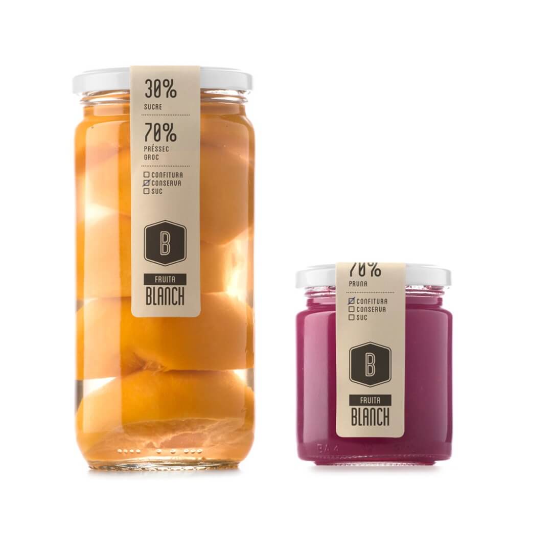 Packaging And Visual Identity For Fruita Blanch