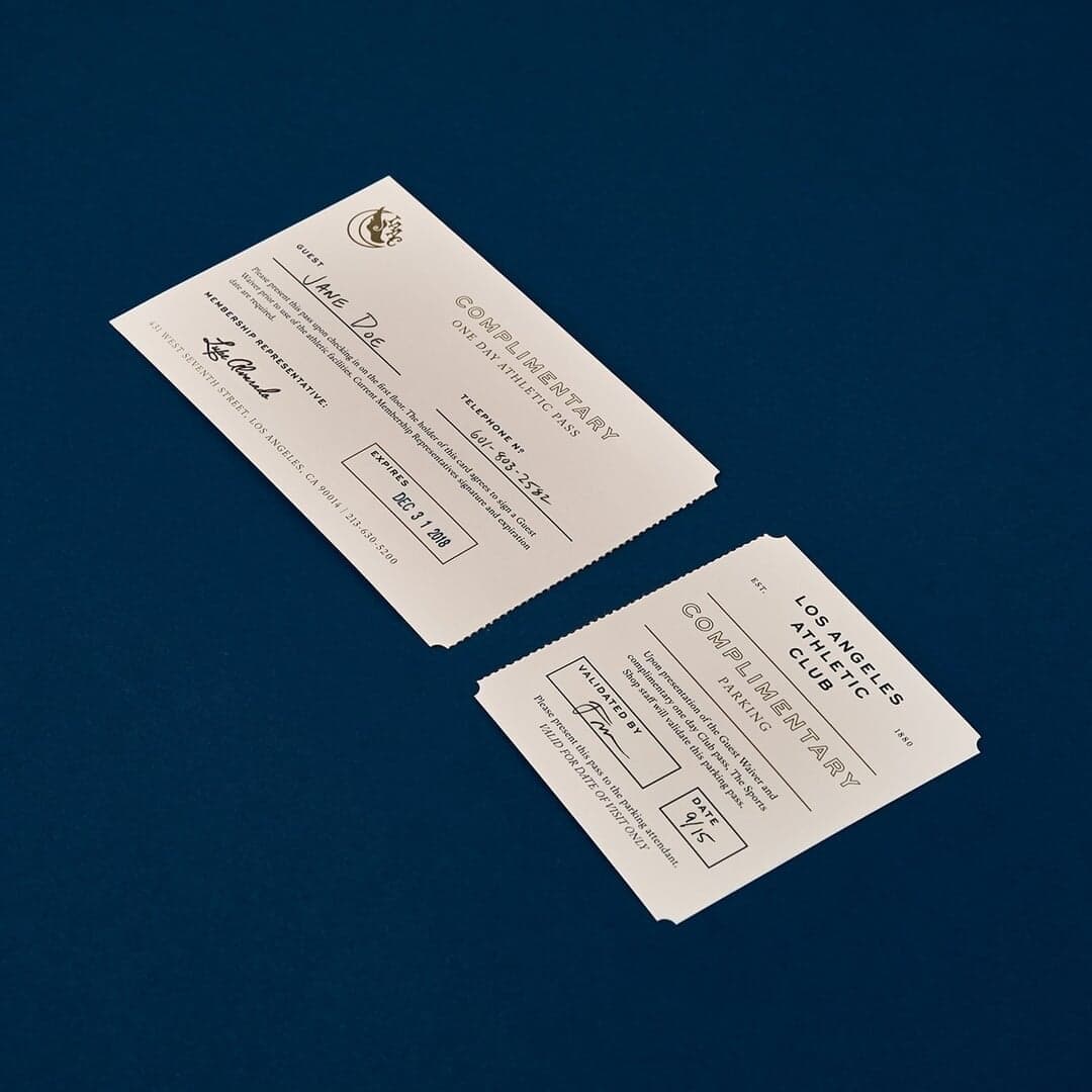 Brand Identity Refresh For Los Angeles Athletic Club