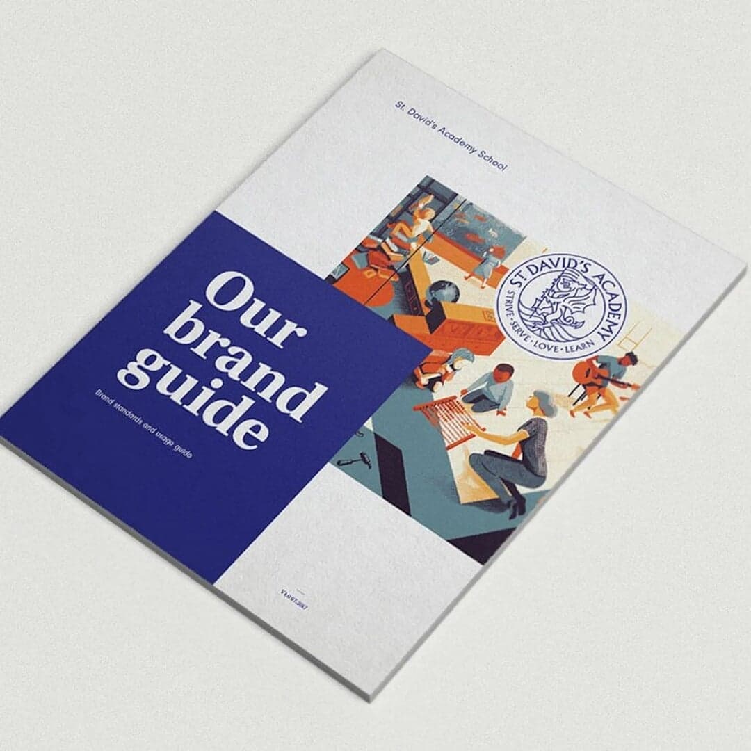 Brand Identity For St David’s Academy School