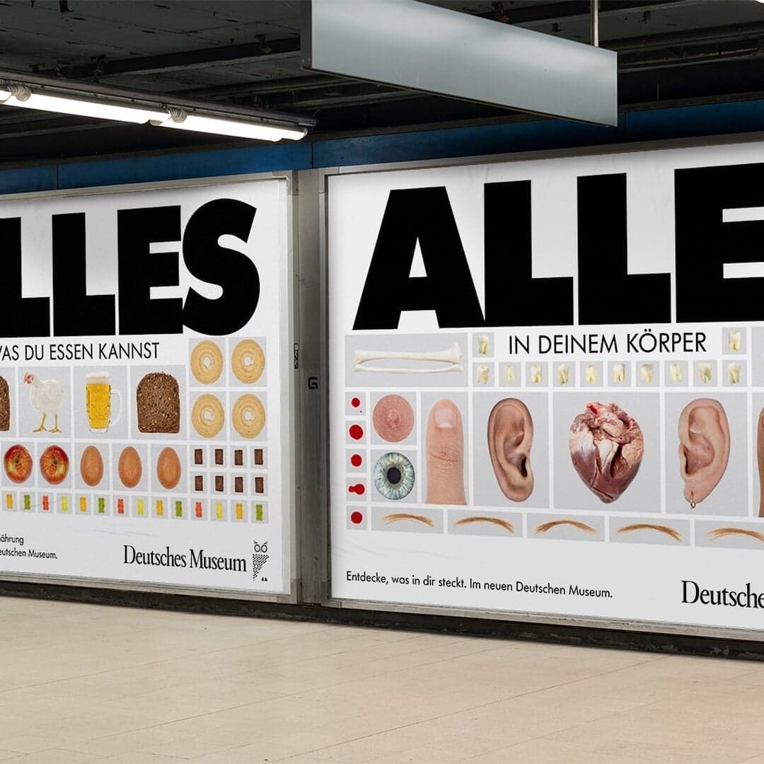 Exhibition Campaign For Deutsches Museum