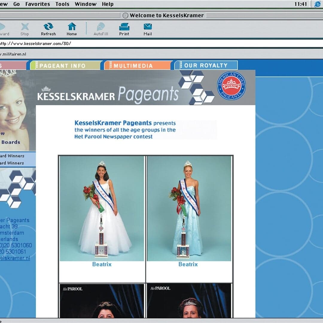 Website Redesign For Kesselskramer 2002