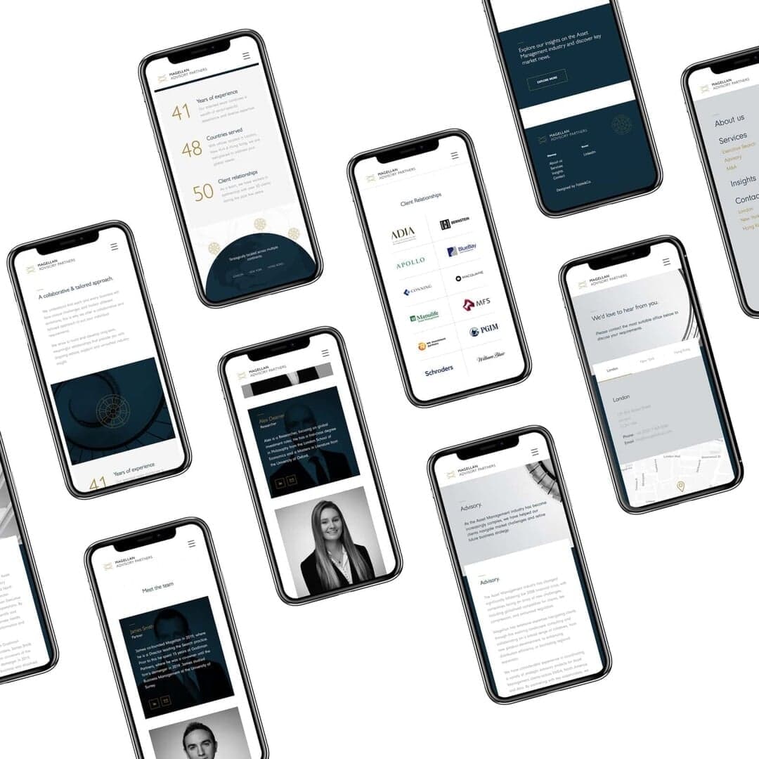 Brand Identity And Website Design For Magellan Advisory Partners