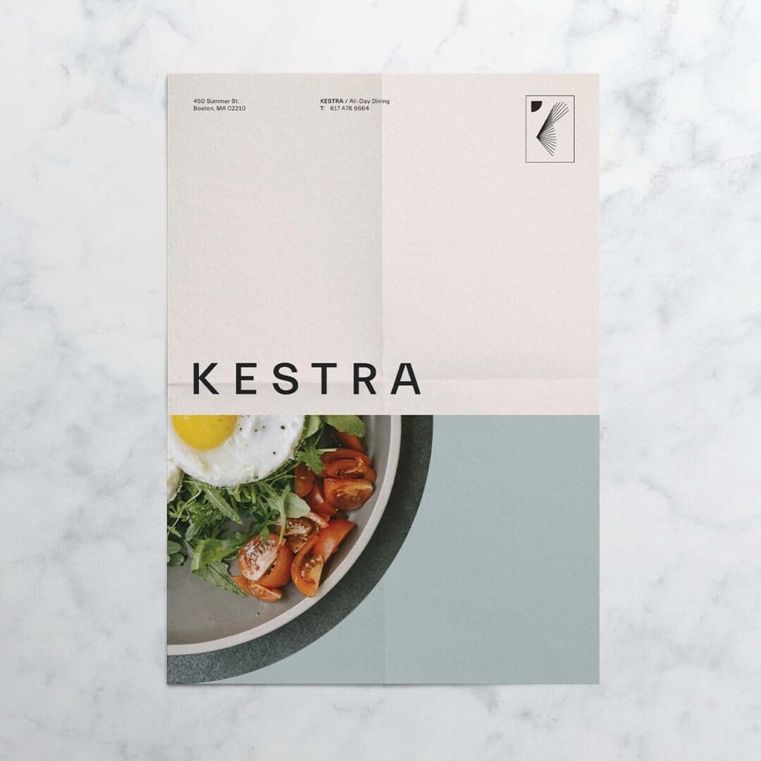 Brand Identity For Kestra Mediterranean Restaurant
