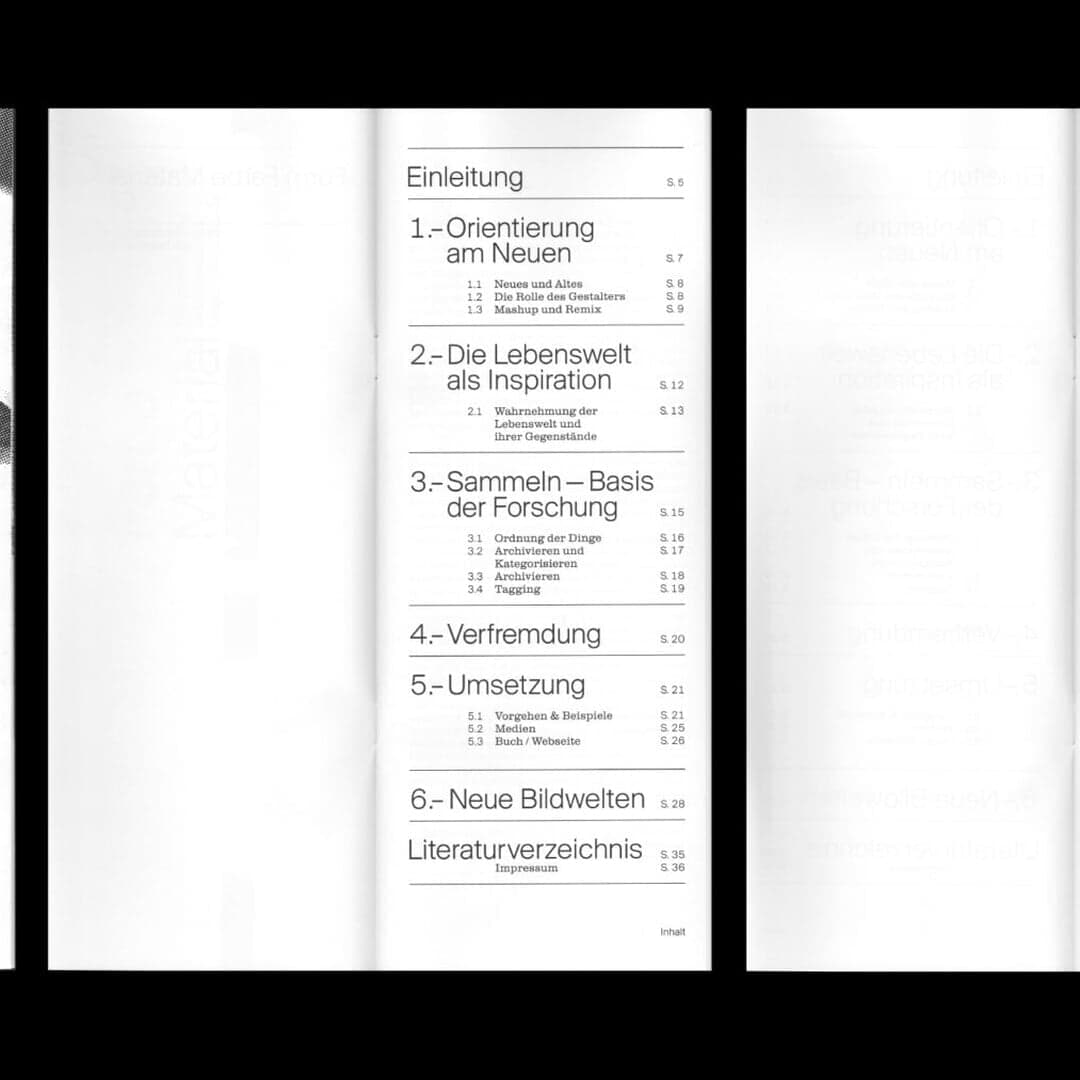Editorial Design For Form Farbe Material Reader