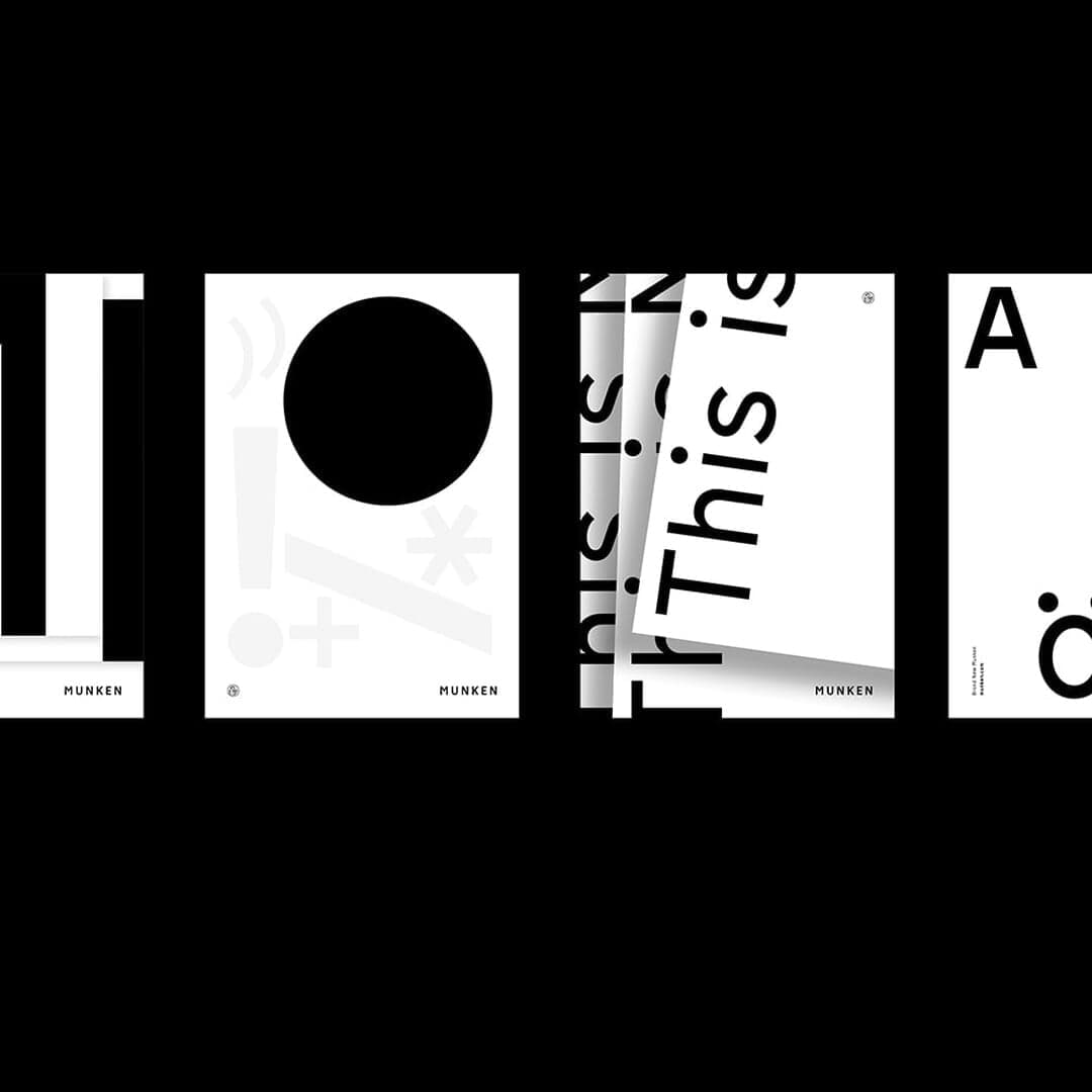 Rebranding And Typeface Design For Munken Paper