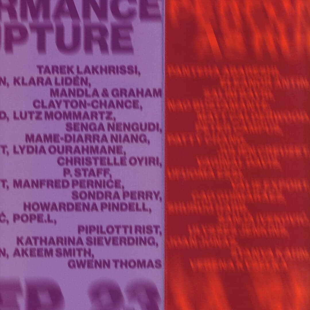 Exhibition Publication And Visual Design For Julia Stoschek Foundation