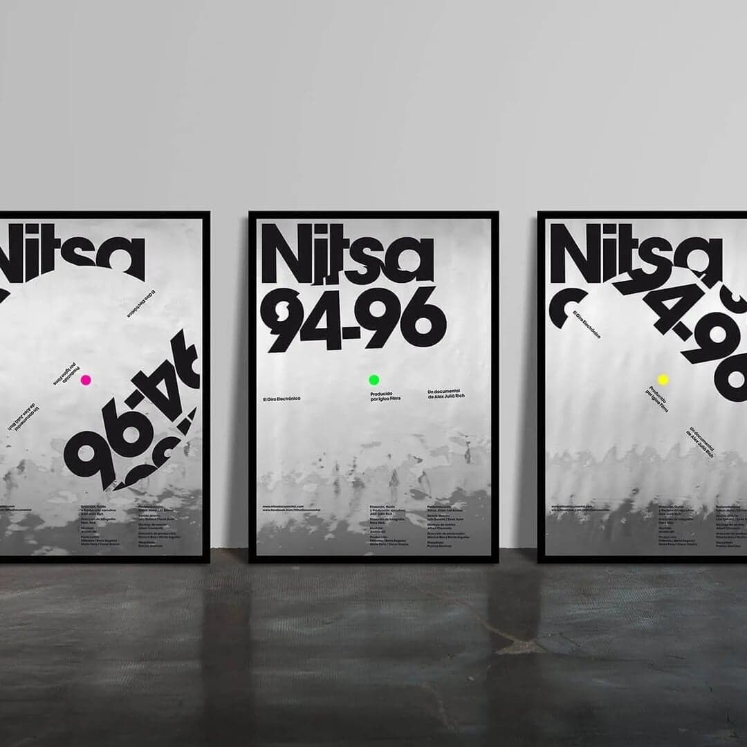 Limited-edition Poster Design For Nitsa 94/96 Documentary