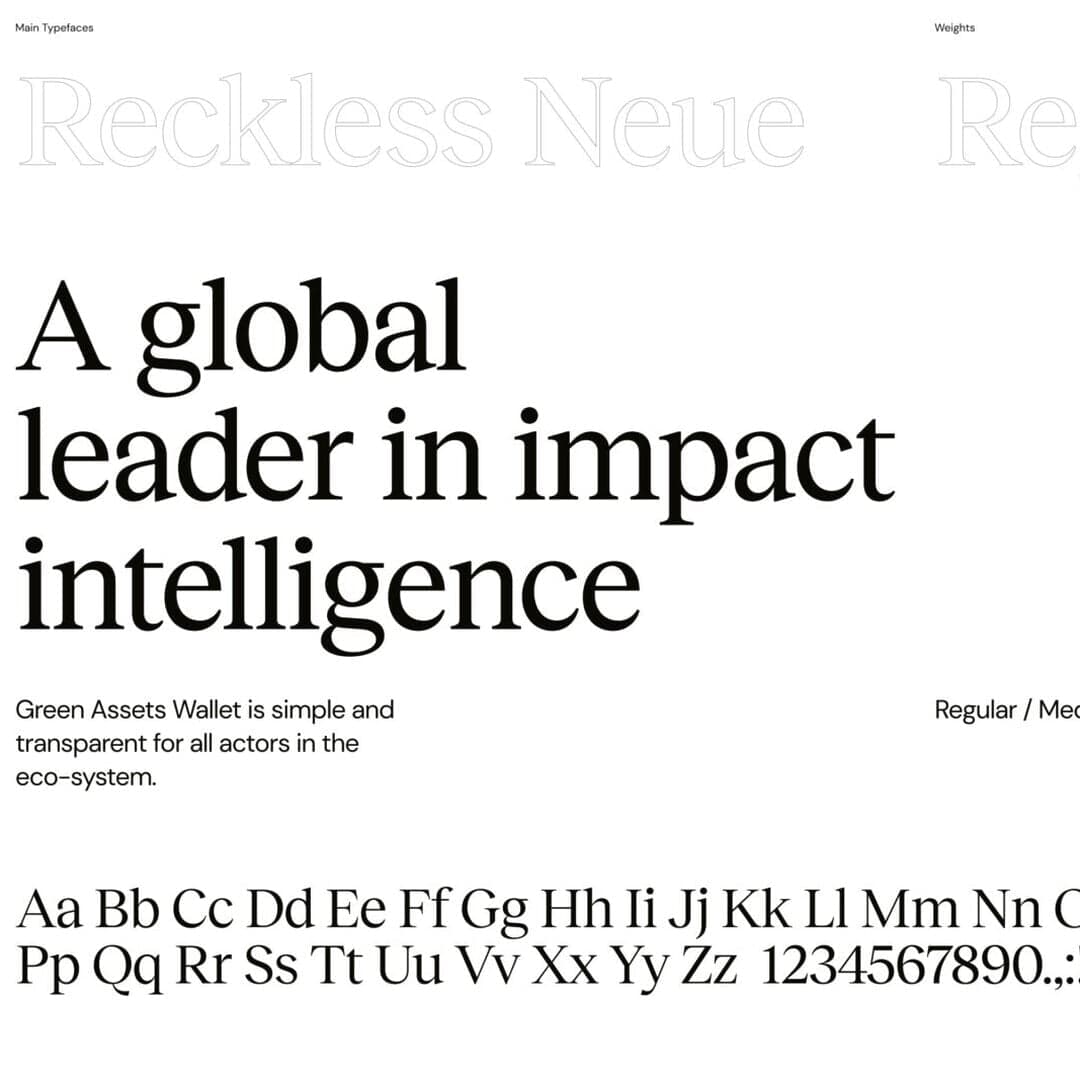 Brand And Website Design For Green Assets Wallet