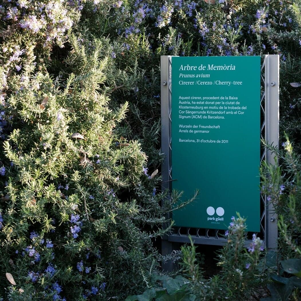 Signage System For Park Güell
