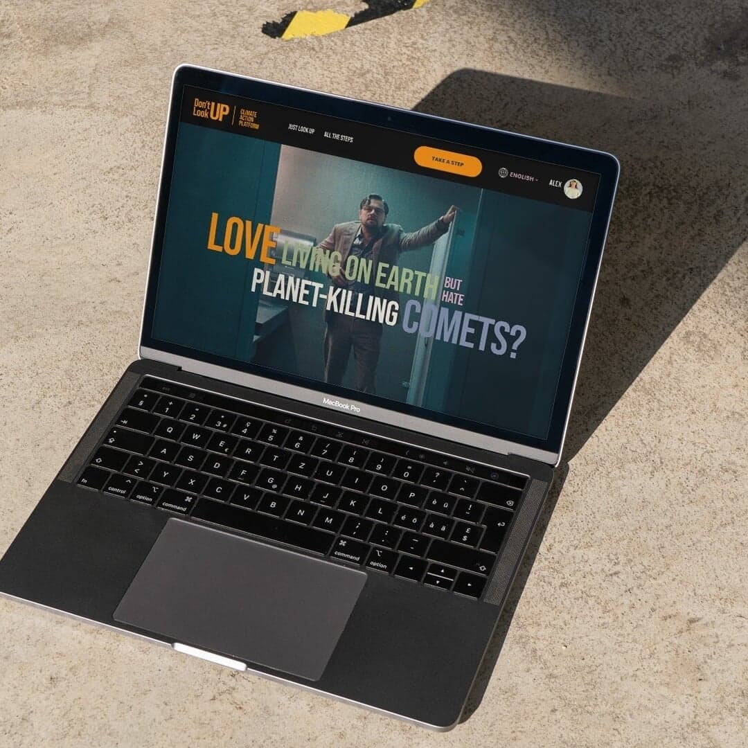 Digital Climate Platform For Netflix's Don’t Look Up