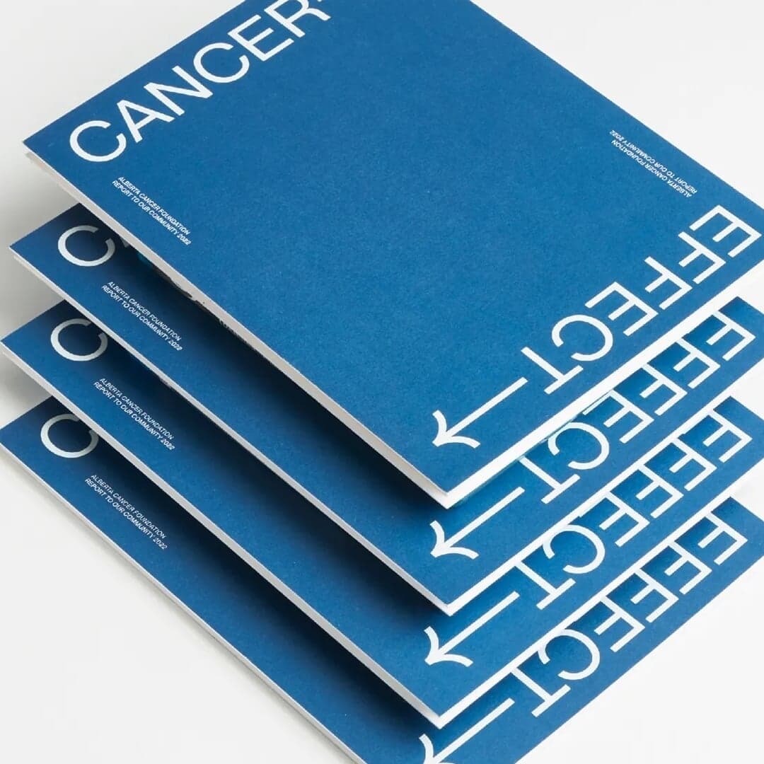 Editorial Design For The Cancer Effect Report
