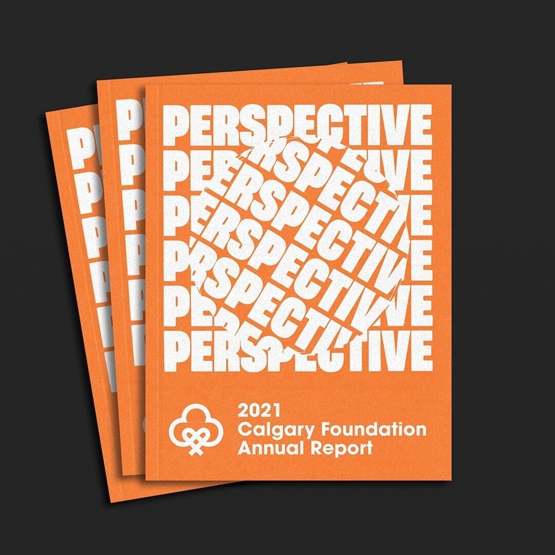 Annual Report Design For Calgary Foundation