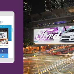 Interactive Out-of-home Campaign For Ford cover image