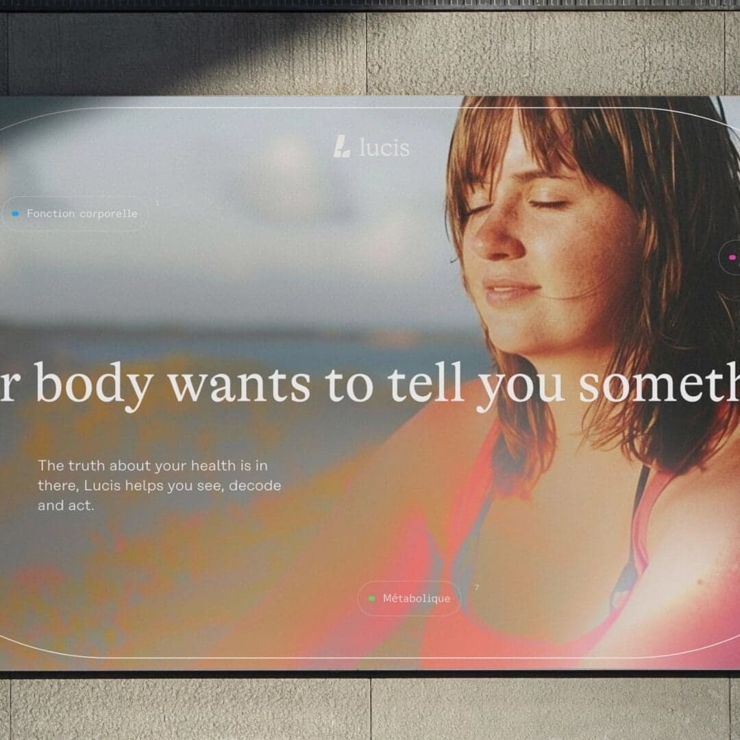 Brand Identity And Digital Design For Preventive Health Startup Lucis
