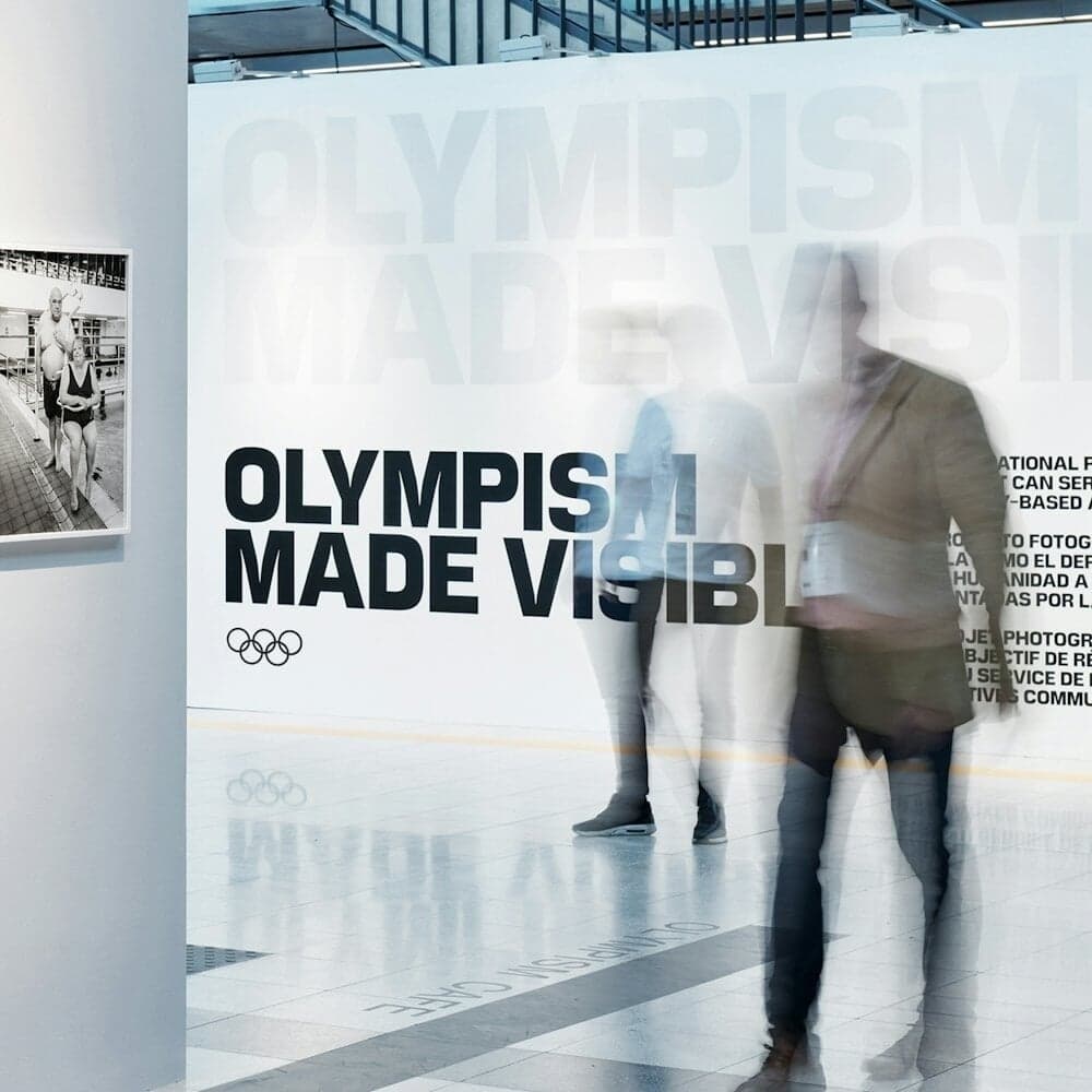 Identity And Exhibition Design For Olympism Made Visible