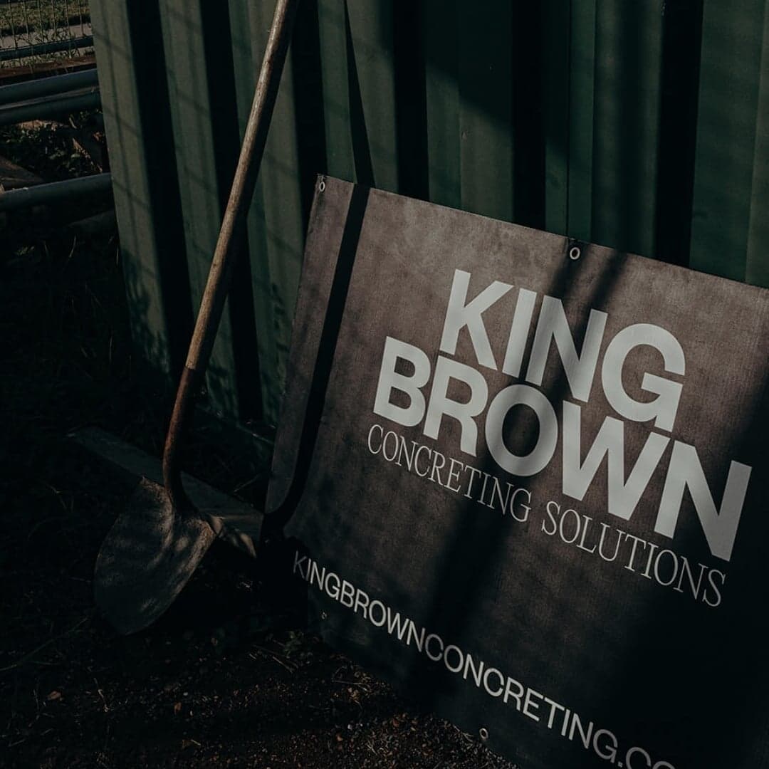 Brand Identity For King Brown Concreting Solutions