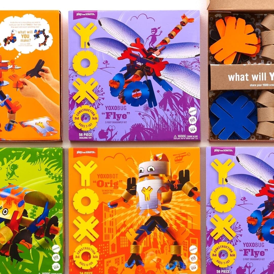 Brand Identity For Yoxo Sustainable Toys
