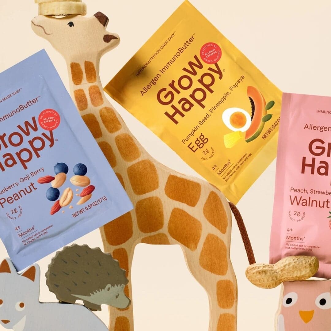 Brand Identity And Packaging For Growhappy Allergen Introduction Foods