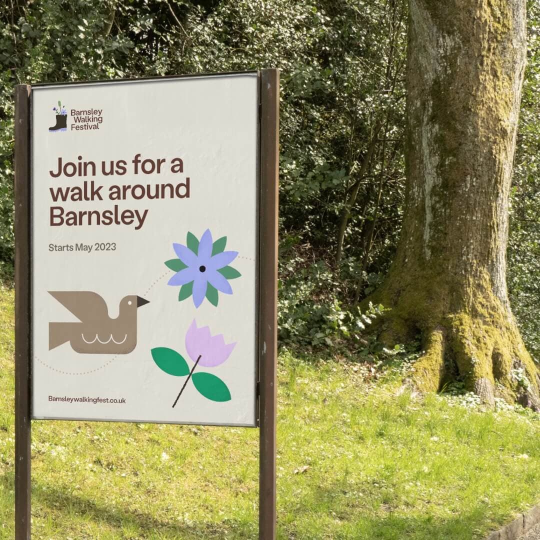 Branding Campaign For Barnsley Walking Festival