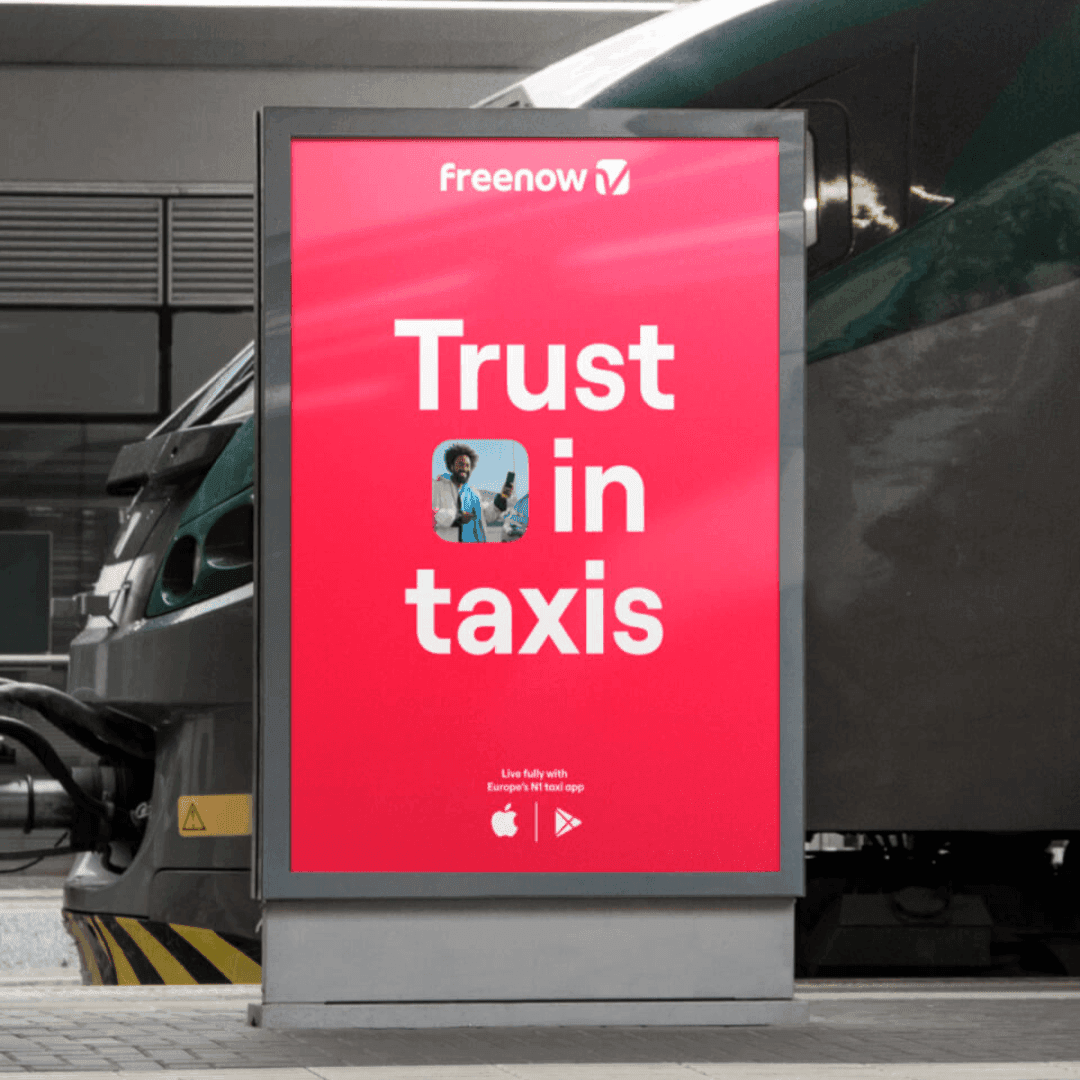 Brand Identity For Free Now Mobility Platform