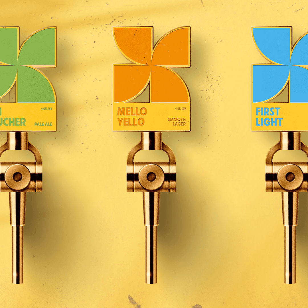 Brand Identity For A Cliffside Beer Garden