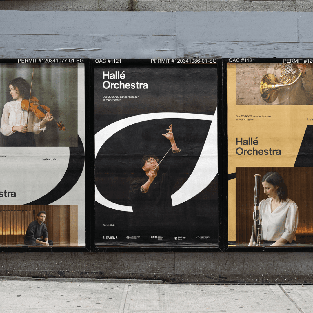 Brand Identity For Hallé Orchestra