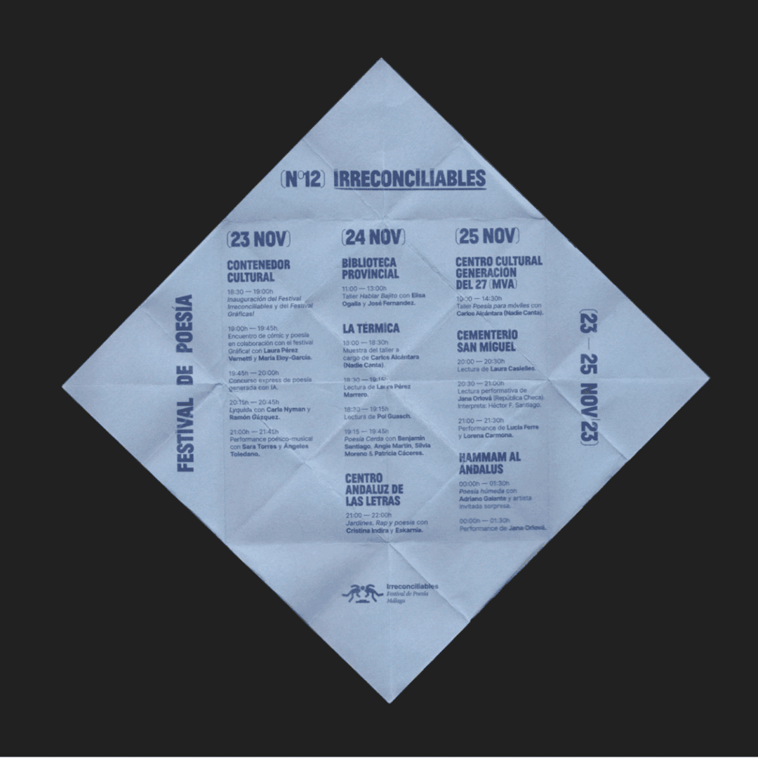 Visual Identity For An International Poetry Festival